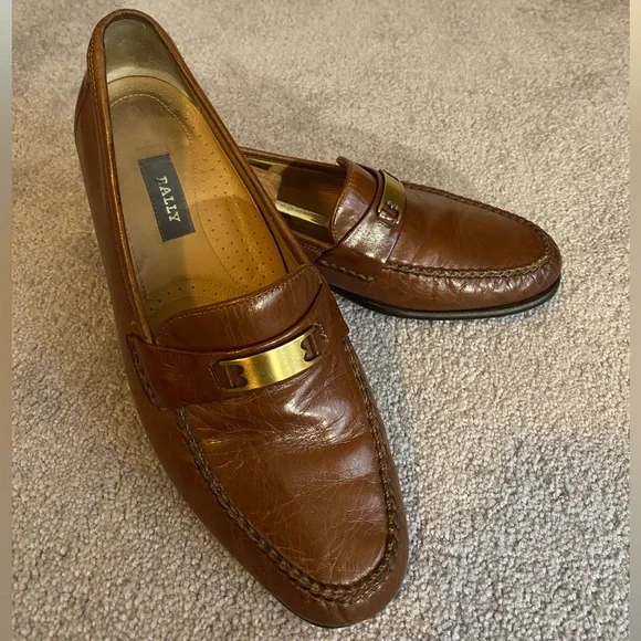 Bally of Switzerland Brown Loafers s-l400.jpg main image 2